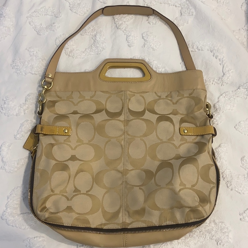 Coach Bonnie fold over crossbody